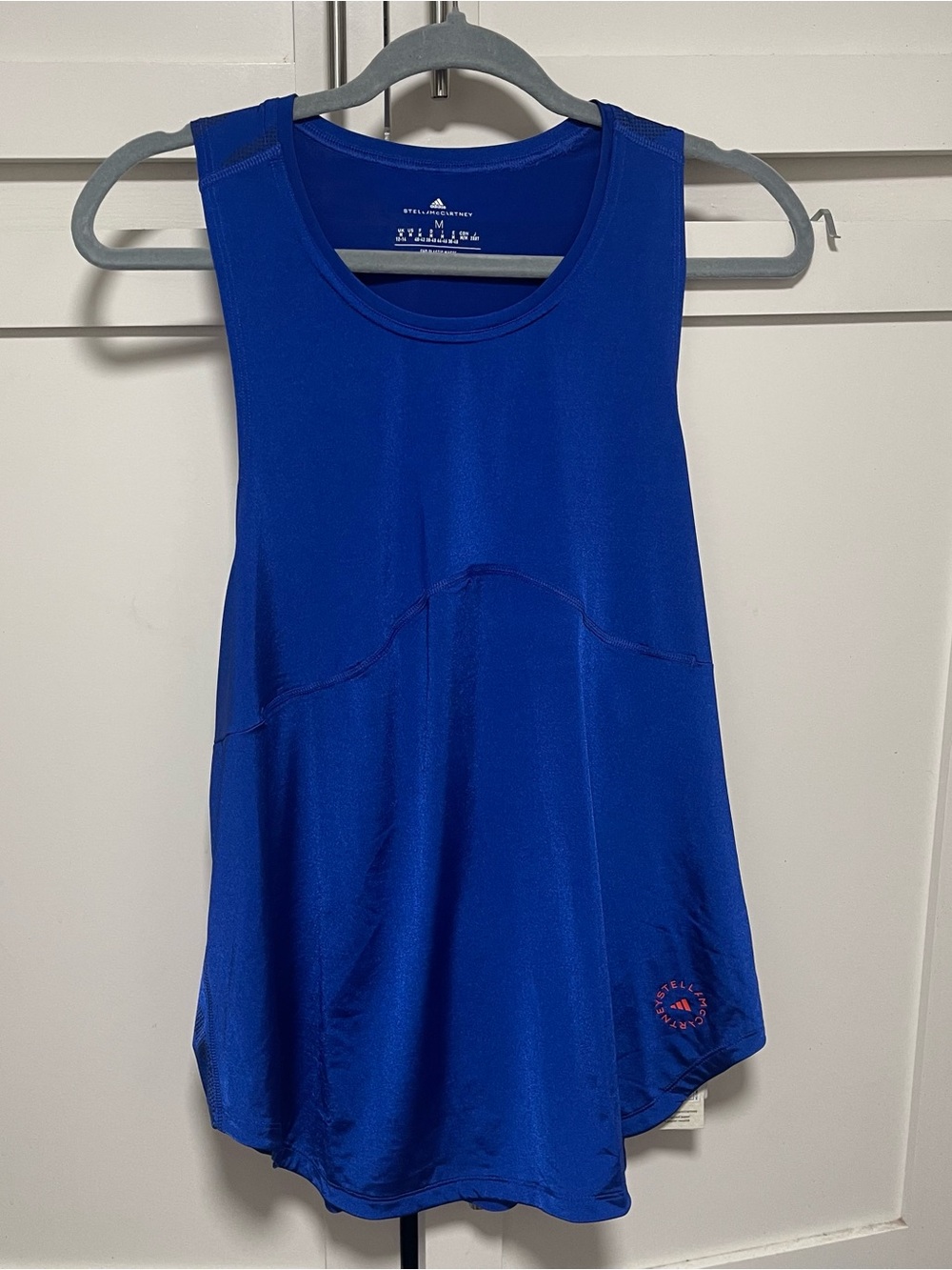 Stella McCartney Adidas Tank top blue Sz M NWT - Picture 5 of 10